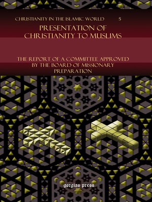 cover image of Presentation of Christianity to Muslims